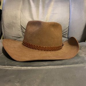Vintage Akubra Snowy River Fur Felt Hat Size 57(medium)